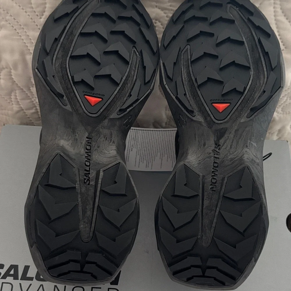 Salomon Athletic Shoes in Tan and Black - Picture 5 of 6